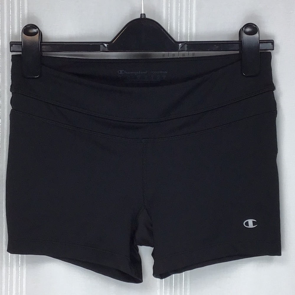 🏋🏿‍♂️ Champion ‘PowerTrain’ Power Flex Black Workout Activewear Sz.S